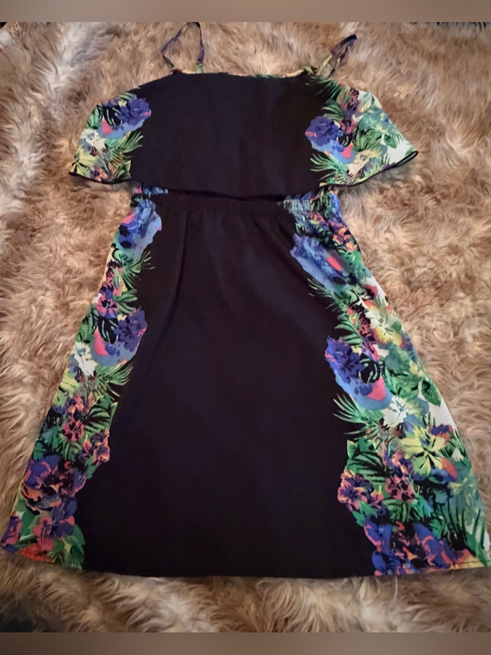 Jessica Simpson Dress with Floral Panels